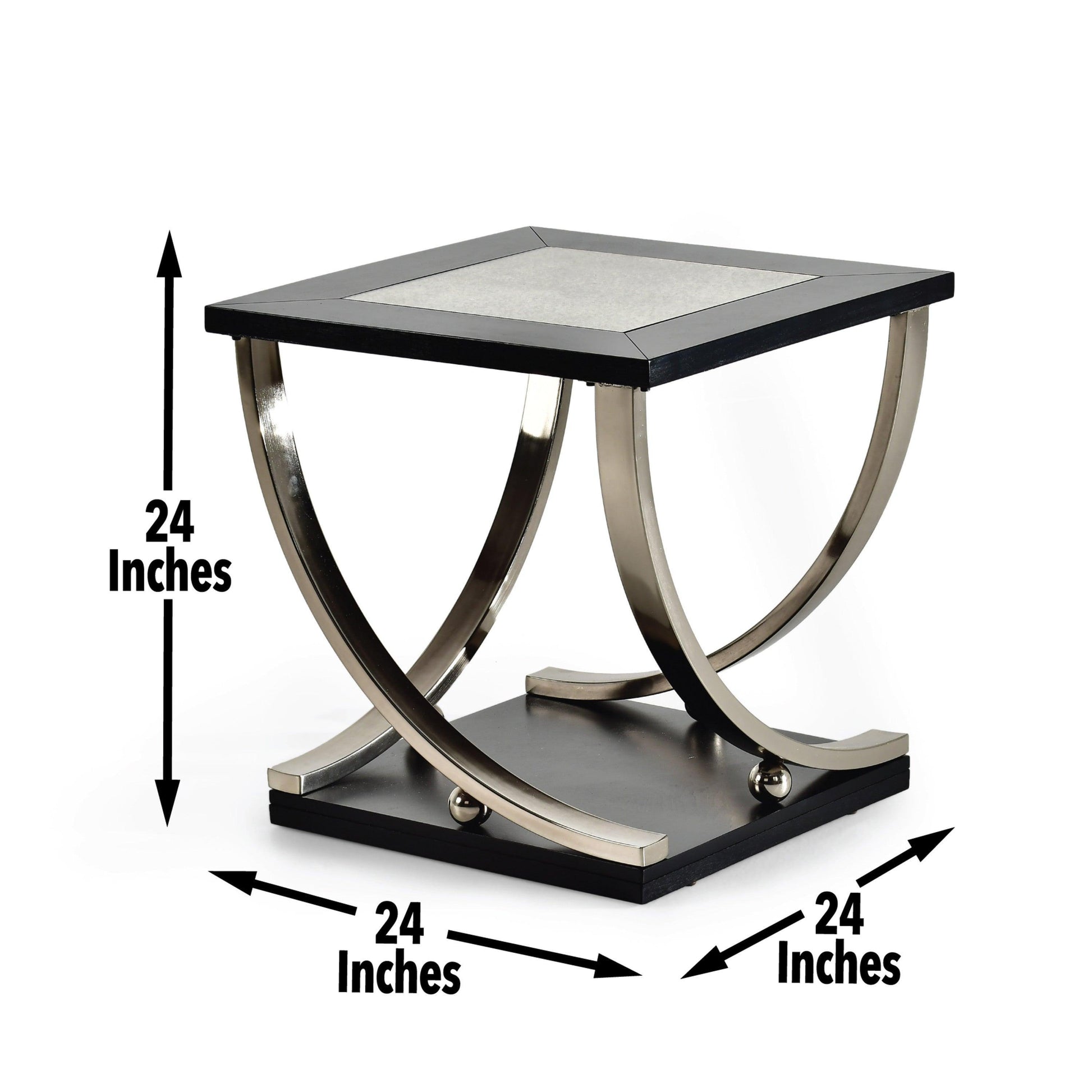 Steve Silver Transitional Style Statement End Table RM350E FredCo