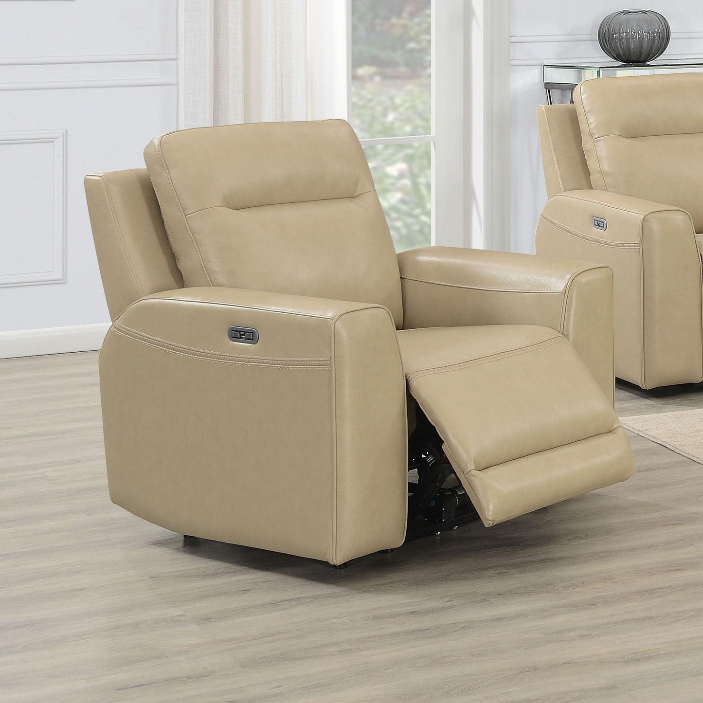 Steve Silver Updated Silhouette Leather Power Reclining Group DO950C FredCo
