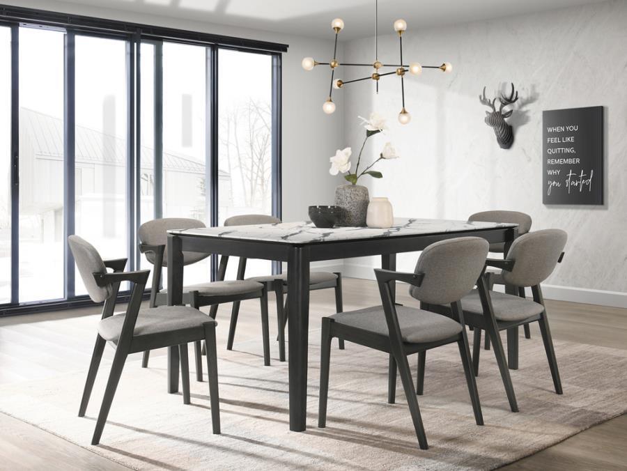 Stevie 5-piece Rectangular Dining Set 115111WG-S5 Coaster FredCo