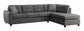 Stonenesse Tufted Sectional Grey 500413 Coaster FredCo