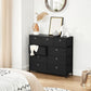 Storage Chest Cabinet Dresser Black FredCo