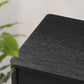 Storage Chest Dresser Black FredCo