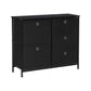 Storage Chest Dresser Black FredCo