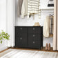 Storage Chest Dresser Black FredCo