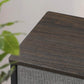 Storage Chest Dresser Dark Walnut FredCo