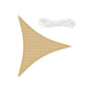 Sun Shade for Patio, 20ft x 20ft x 20ft, Sand FredCo