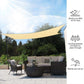 Sun Shade Sail Sand 12ft x 12ft FredCo