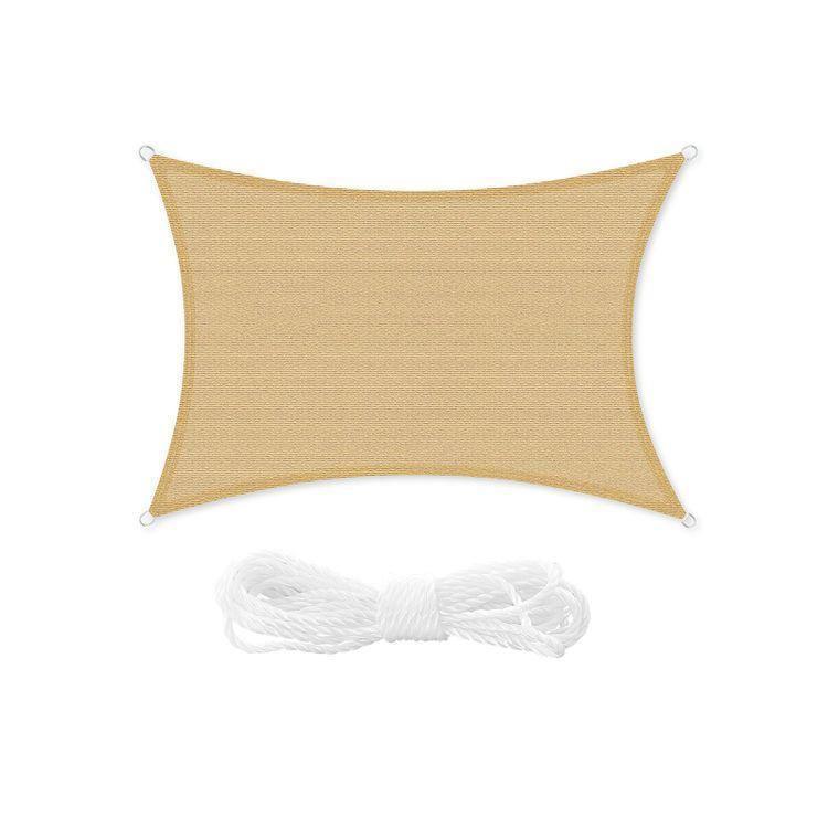 Sun Shade Sail Sand 16ft x 12ft FredCo