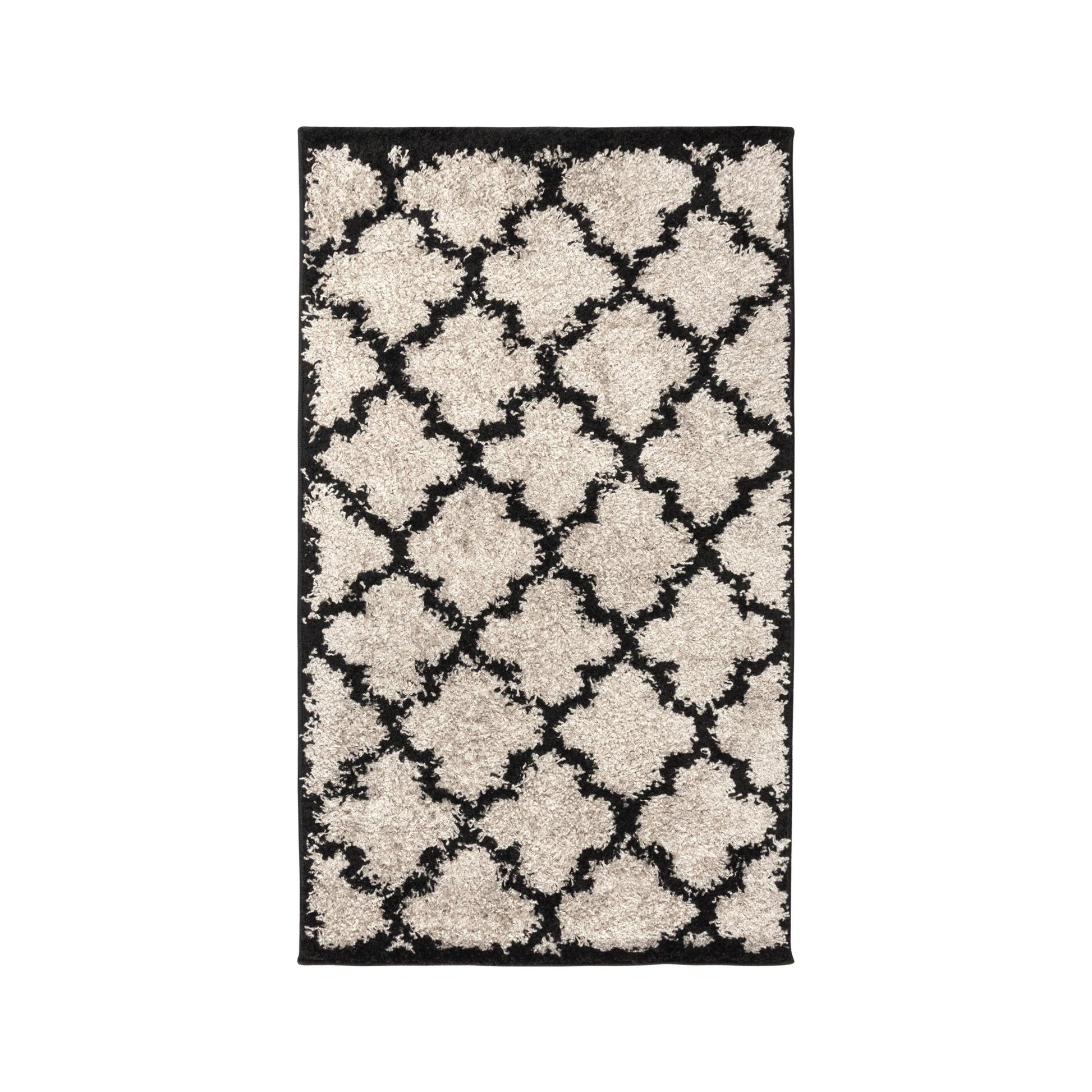 Superior Bengali Trellis Shag Area Rug FredCo