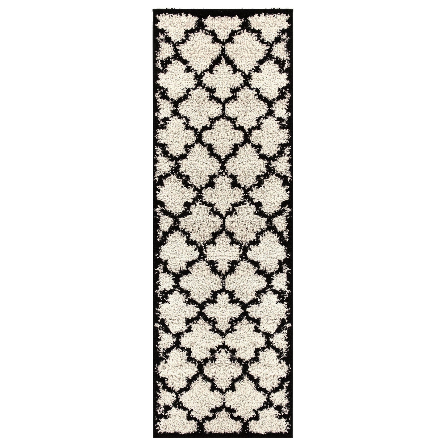 Superior Bengali Trellis Shag Area Rug FredCo