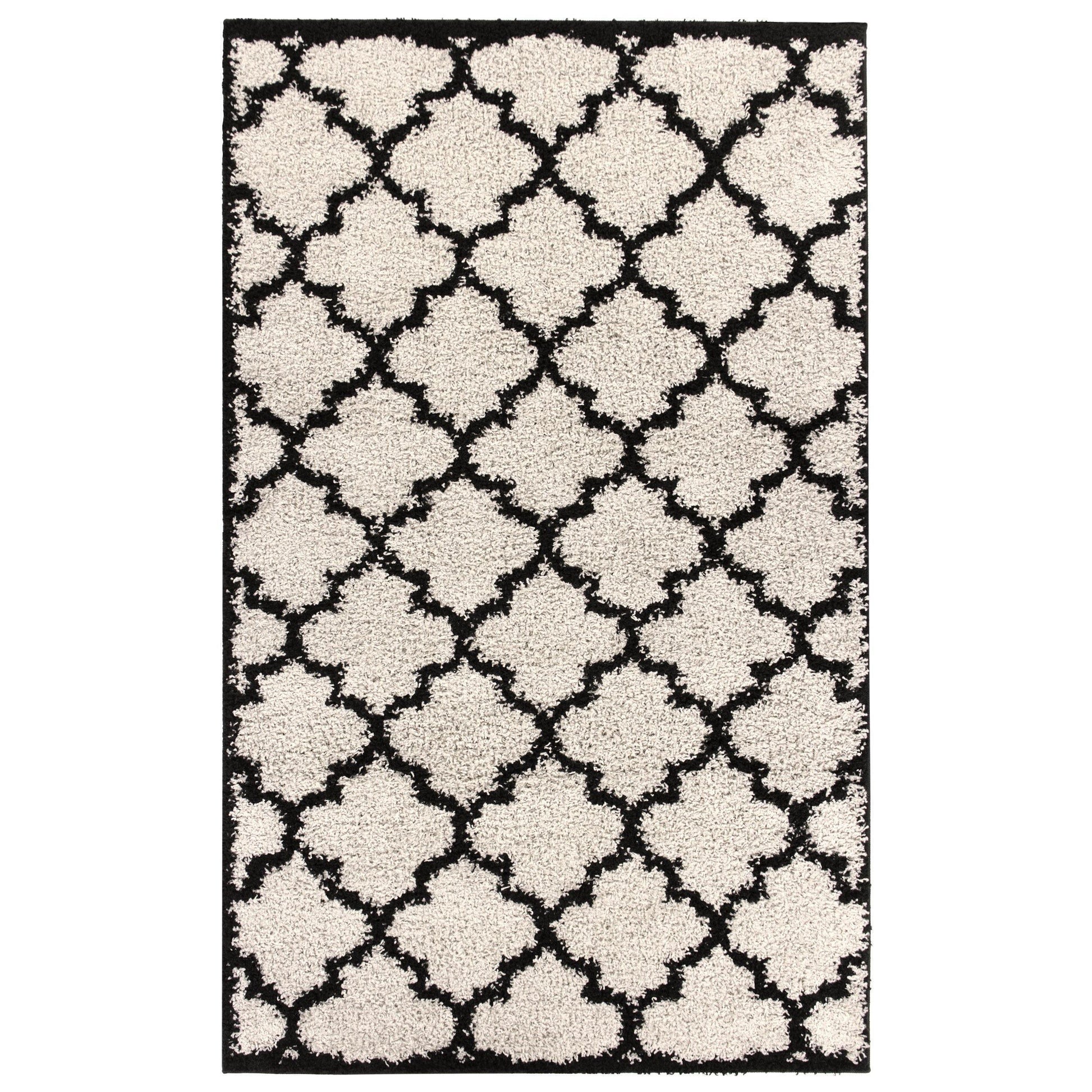 Superior Bengali Trellis Shag Area Rug FredCo