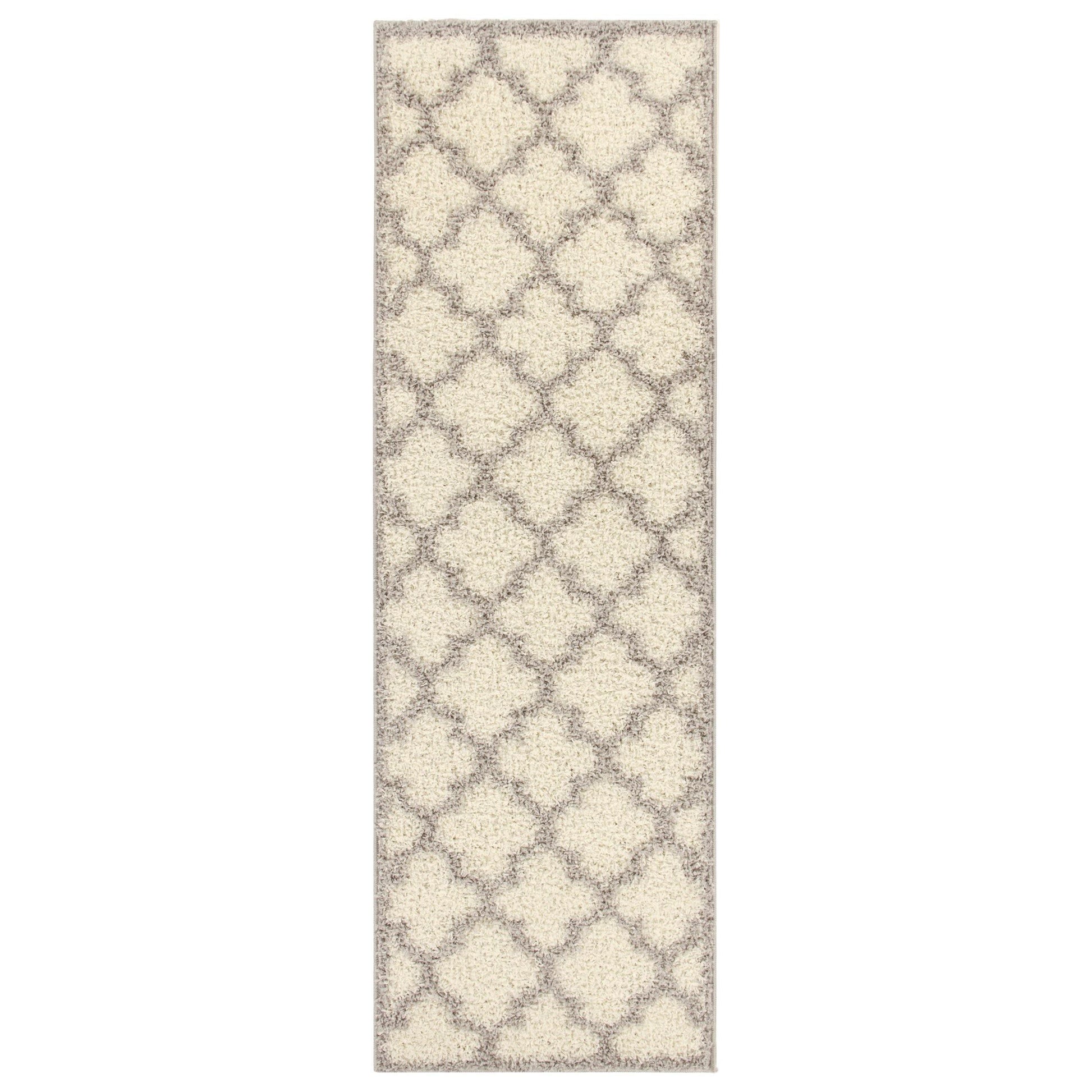 Superior Bengali Trellis Shag Area Rug FredCo