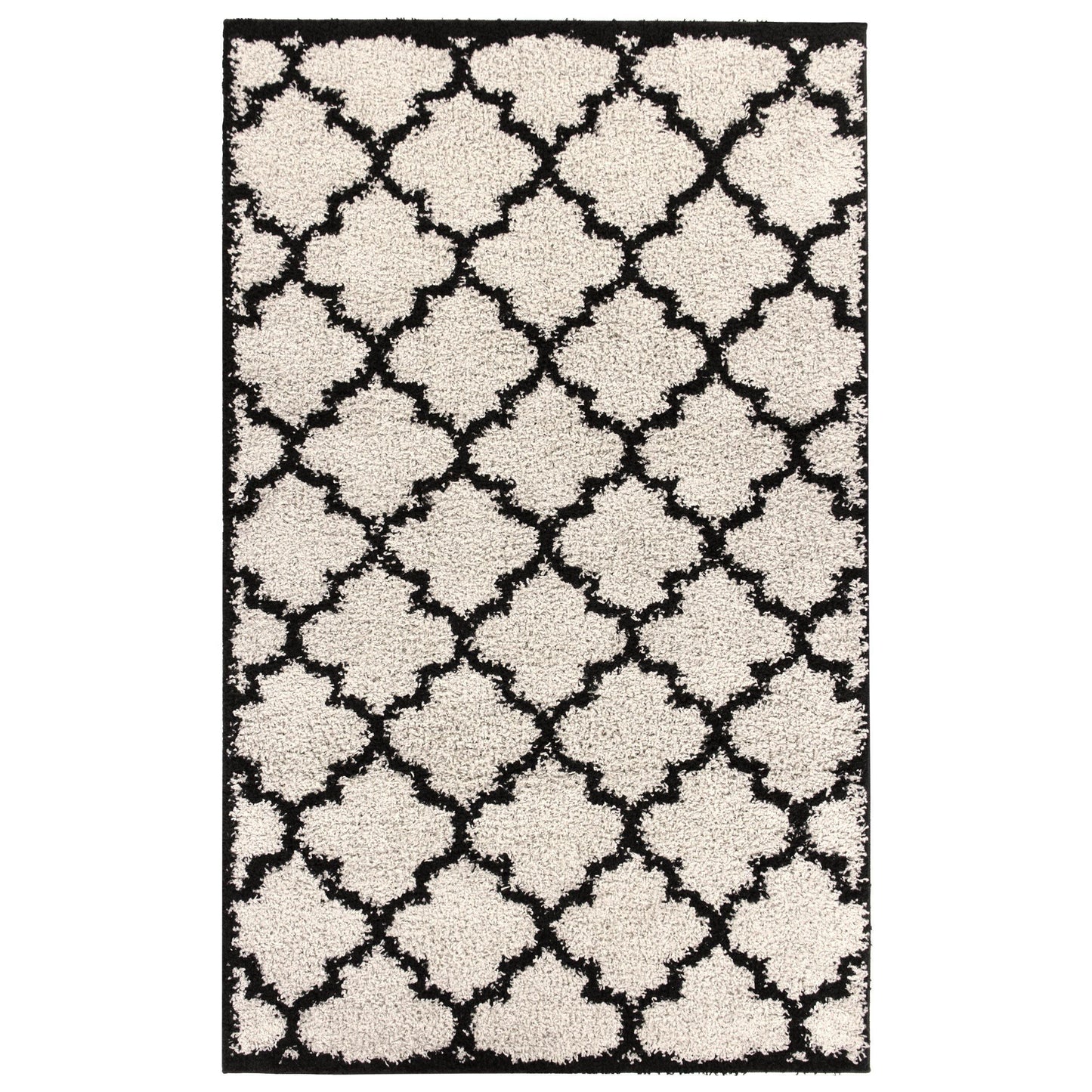 Superior Bengali Trellis Shag Area Rug FredCo