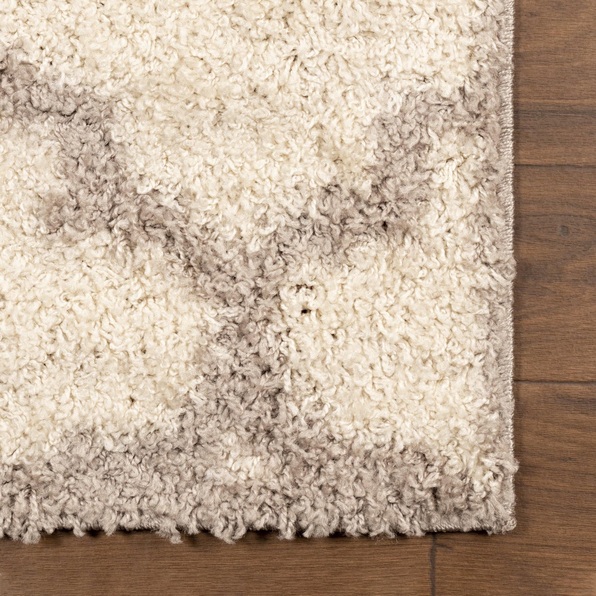 Superior Bengali Trellis Shag Area Rug FredCo