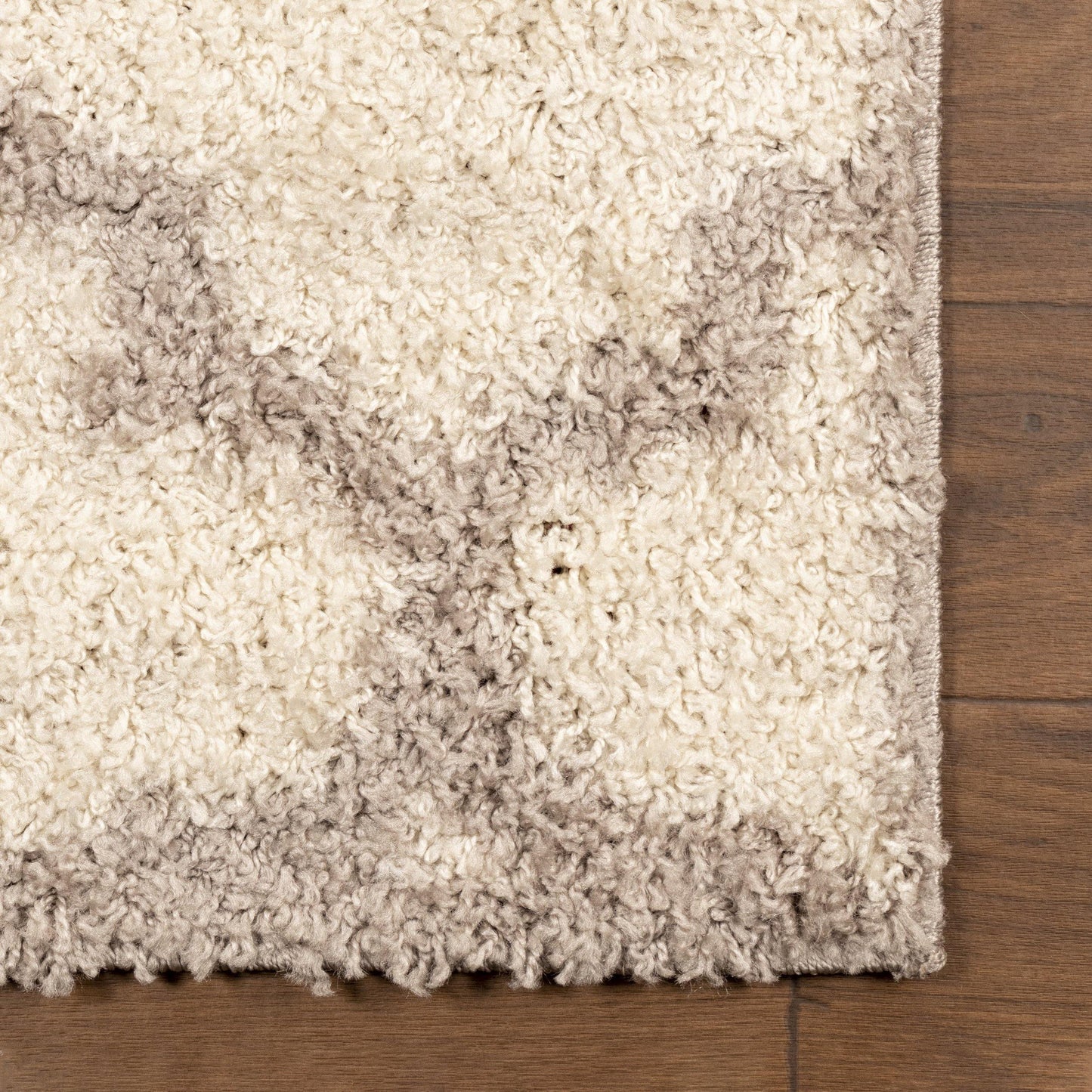 Superior Bengali Trellis Shag Area Rug FredCo