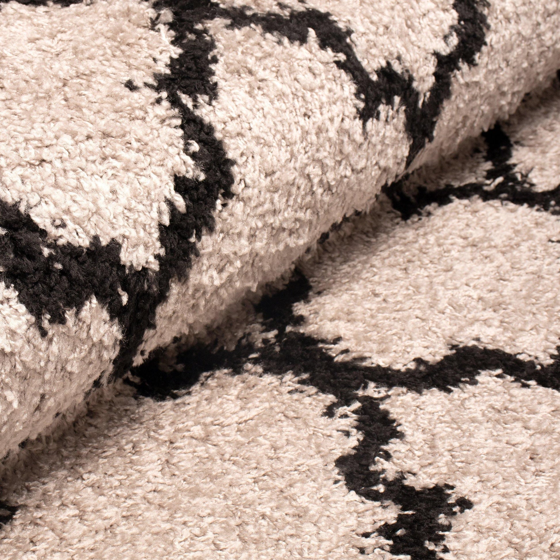 Superior Bengali Trellis Shag Area Rug FredCo