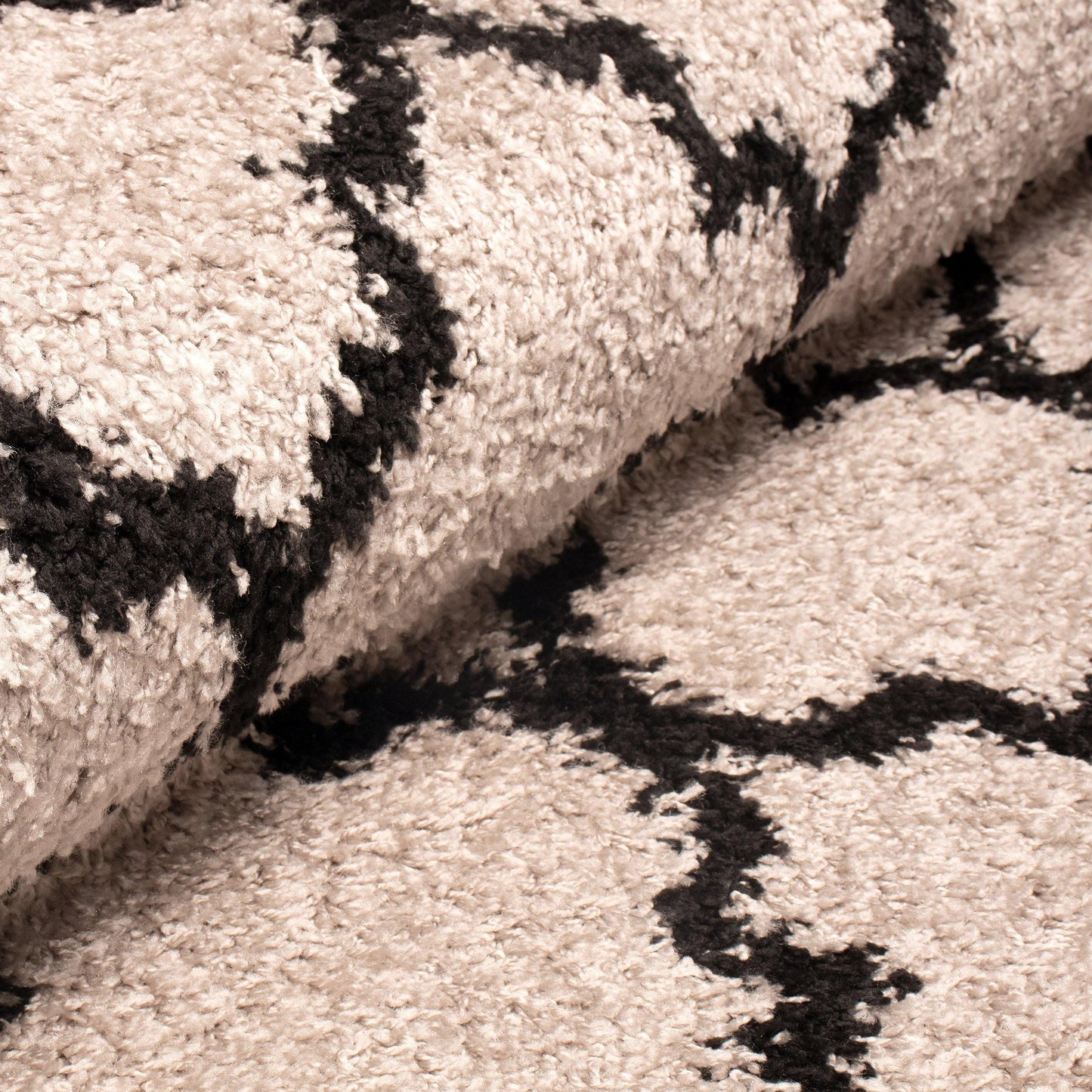 Superior Bengali Trellis Shag Area Rug FredCo