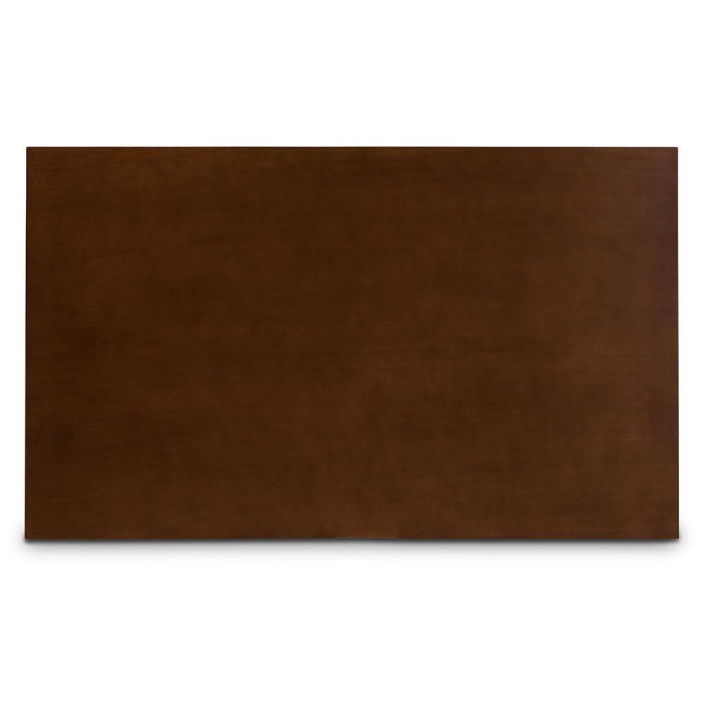Suvi Modern and Contemporary Grey Fabric Upholstered and Walnut Brown Finished Wood 7-Piece Dining Set FredCo