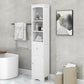Tall Bathroom Cabinet, Freestanding Storage Cabinet with Drawer FredCo