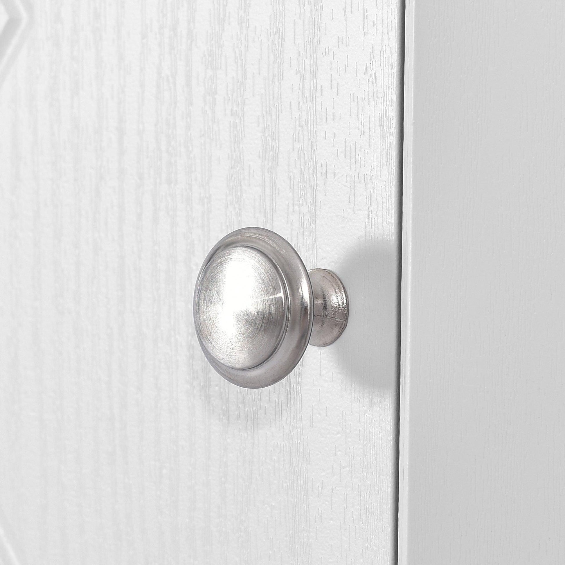 Tall Bathroom Corner Cabinet, 5 Shelves White FredCo