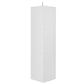 Tall Bathroom Corner Cabinet, 5 Shelves White FredCo