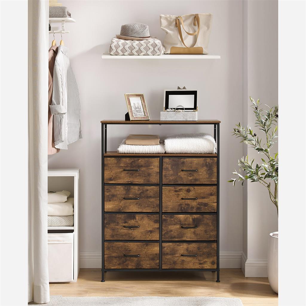 Tall Dresser 8 Drawers FredCo