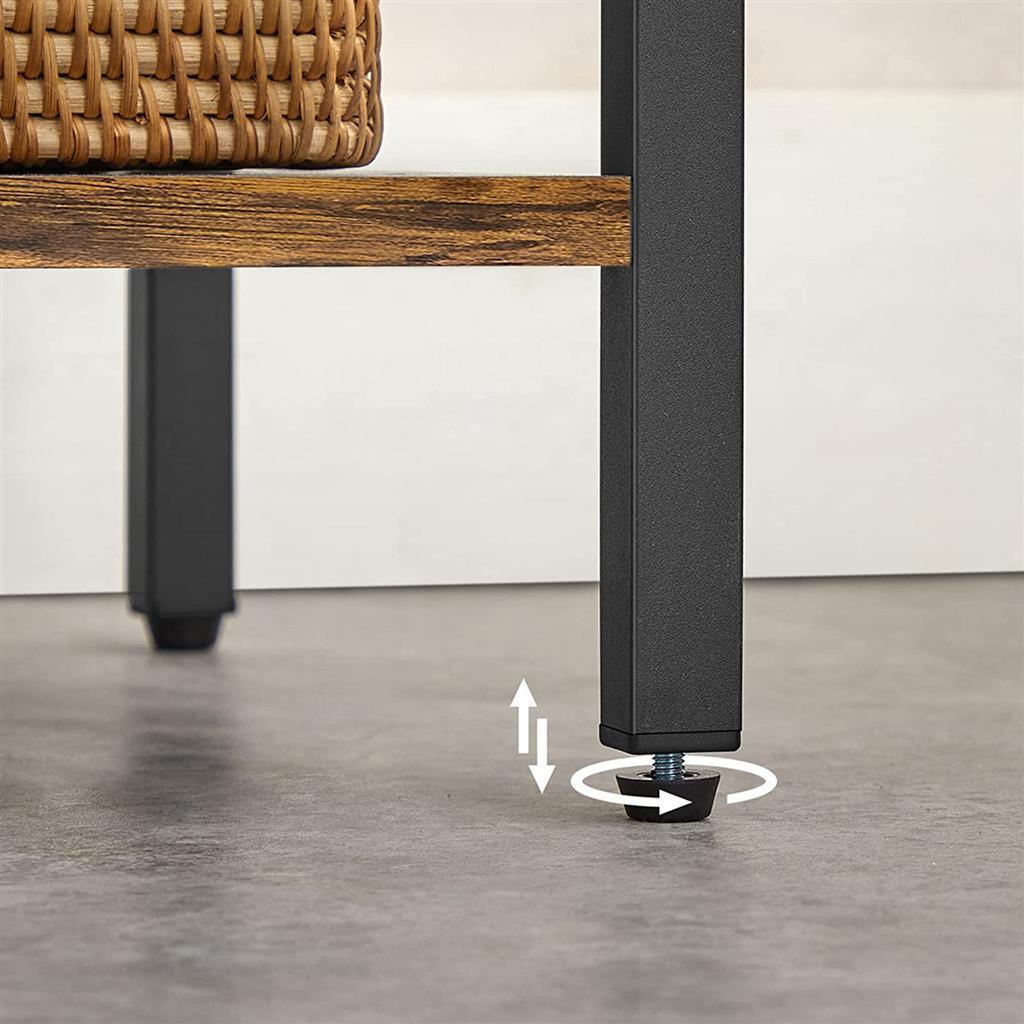 Tall Nightstand for Bedroom FredCo