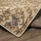 Tamara Mid-Century Contemporary Floral Damask Rug FredCo