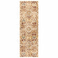 Tamara Mid-Century Contemporary Floral Damask Rug FredCo