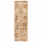 Tamara Mid-Century Contemporary Floral Damask Rug FredCo