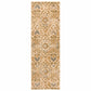 Tamara Mid-Century Contemporary Floral Damask Rug FredCo