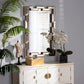 Tanis Modern and Contemporary Glam Bronze Finished Rectangular Accent Wall Mirror FredCo