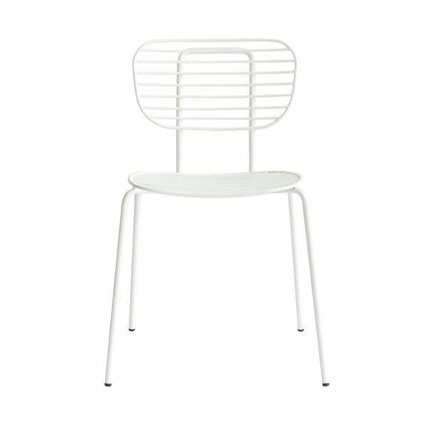 Taylor Metal Side Chair CHMS020 WHITE 30 Inches FredCo