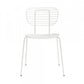 Taylor Metal Side Chair CHMS020 WHITE 30 Inches FredCo