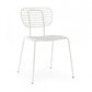 Taylor Metal Side Chair CHMS020 WHITE 30 Inches FredCo
