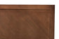 Terrian Classic and Traditional Ash Walnut Finished Wood Queen Size Headboard FredCo