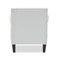 Thalassa White Modern Arm Chair FredCo