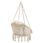 Thick Cushion Hanging Chair, White FredCo