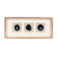 Three Blue Geode Wall Art ZEN55206A FredCo