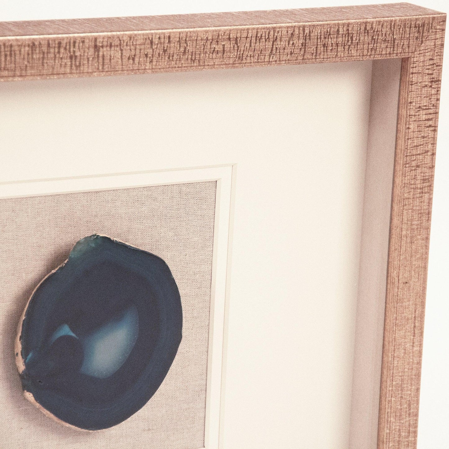 Three Blue Geode Wall Art ZEN55206A FredCo