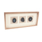 Three Blue Geode Wall Art ZEN55206A FredCo