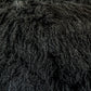 Tibetan Black Lamb Fur Pillow ZTLFC-black FredCo