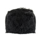 Tibetan Black Lamb Fur Pillow ZTLFC-black FredCo
