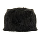 Tibetan Black Lamb Fur Pillow ZTLFC-black FredCo