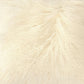 Tibetan Ivory Lamb Fur Pouf ZTLFP-ivory FredCo