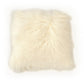 Tibetan Ivory Lamb Fur Pouf ZTLFP-ivory FredCo