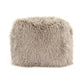 Tibetan Light Grey Lamb Fur Pillow ZTLFC-light grey FredCo