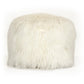 Tibetan White Lamb Fur Pillow ZTLFC-white FredCo