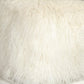 Tibetan White Lamb Fur Pillow ZTLFC-white FredCo