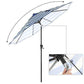 Tilt Umbrella for Deck Blue/White FredCo